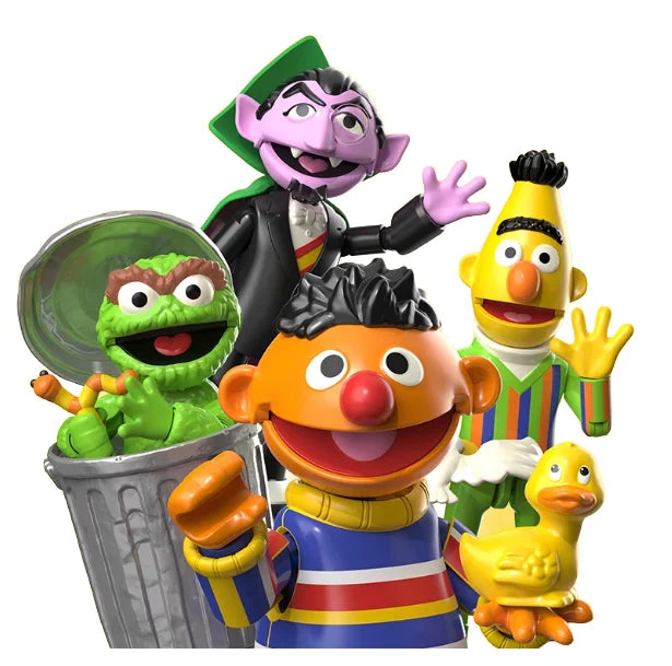 BLOKEES Sesame Street Block Doll Magic Edition Can Pose and Be Used As A Desktop Decoration To Give Friends Birthday Gifts