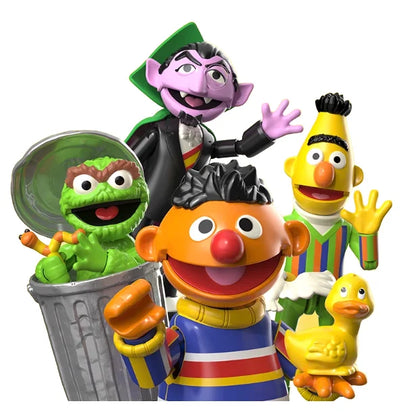 BLOKEES Sesame Street Block Doll Magic Edition Can Pose and Be Used As A Desktop Decoration To Give Friends Birthday Gifts