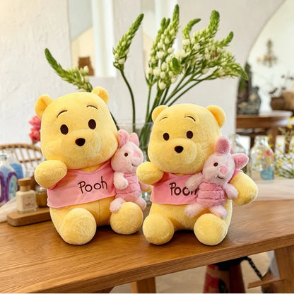 30/45/60cm Winnie Plush Toy Cute Little Bear Doll Cartoon Cute Stuffed Doll Accompany Decoration Home Decor Toy Birthday Gift
