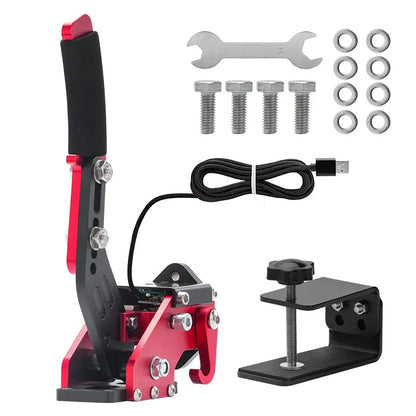 Hall Effect Sim Racing Handbrake Linear USB PC Drift Brake for ETS2 Assetto Corsa Compatible with SimRuito Paddock