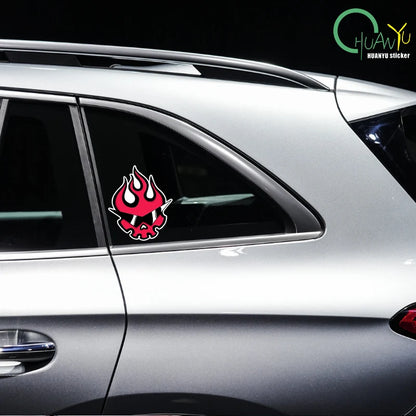 for Gurren Lagann Car Stickers Vinyl Windshield Windows Decoration Camper Scratch-proof JDM SUV Decal