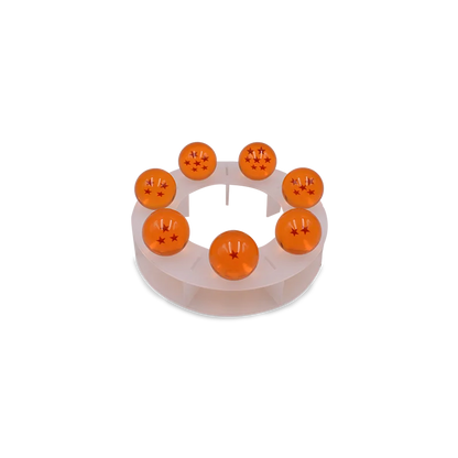DBZ Anime Shenlong Figures Set Esferas Del Dragon and 7 Stars Dragon Crystal Balls 3.5cm Shelf Figurine Collection Model Toys