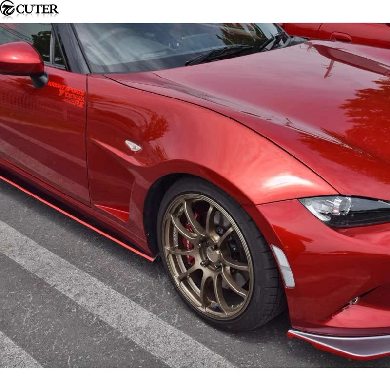 MX5 ND Style Carbon Fiber Fbierglass Front Fenders With Air Vents for Mazda Miata Fender Car Body Kit 2021