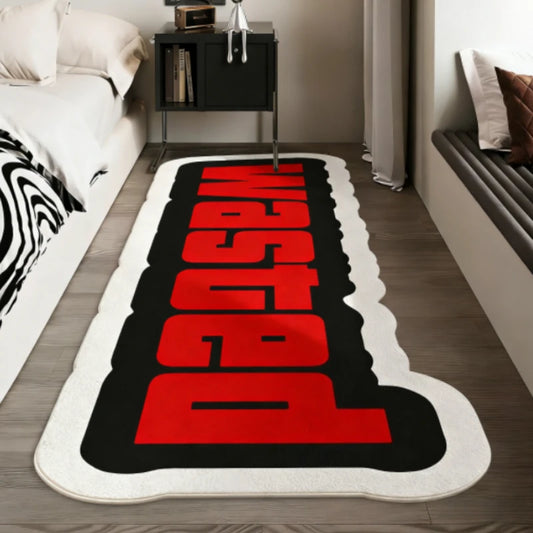 Game GTA Bedroom Decor Carpet Creative Letters Carpets for Living Room Washable Bedside Soft Floor Mat Home Anti-slip Rug