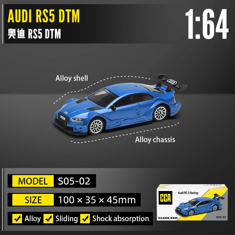 CCA 1:64 Porsche 911 GT2 RS BMW X5M Audi, Ford, Nissan Collection Full body Alloy Manufacturing Die Casting Car Model Toy Car