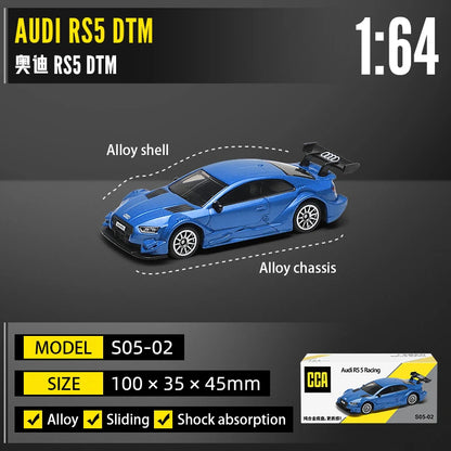 CCA 1:64 Porsche 911 GT2 RS BMW X5M Audi, Ford, Nissan Collection Full body Alloy Manufacturing Die Casting Car Model Toy Car