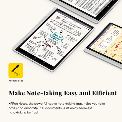 XPPen Magic Note Pad 3-in-1 Ink Paper Light Nature Color E-book Reader Android 14 Graphics Tablet 90HZ Read and Write
