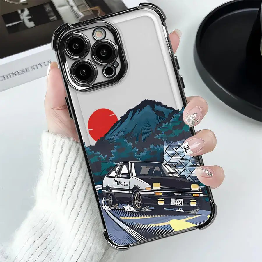 Phone Cover Case for Apple iPhone 17 Pro Max 15 12 Plus 14 Air 11 13 16e 16 Pro Anime I-Initial D