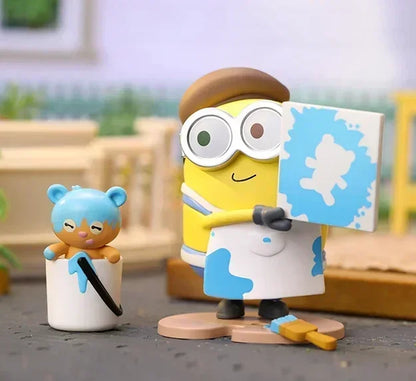 POP MART Minions: Rise of Gru Better Together Series Genuine Blind Box Mystery Box Guess Bag Toys Doll Cute Anime Figure Desktop