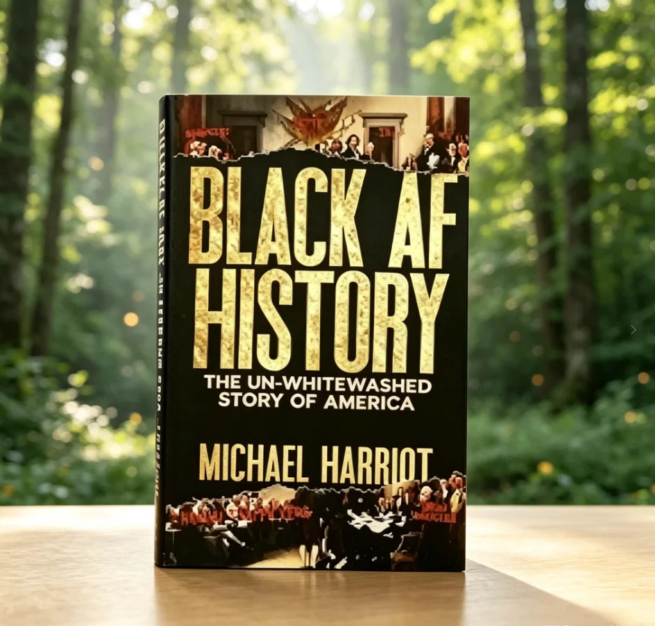 Black AF History Michael Harriot Adults English Paperback Eye-Opening Un-Whitewashed American History Book Free Shipping