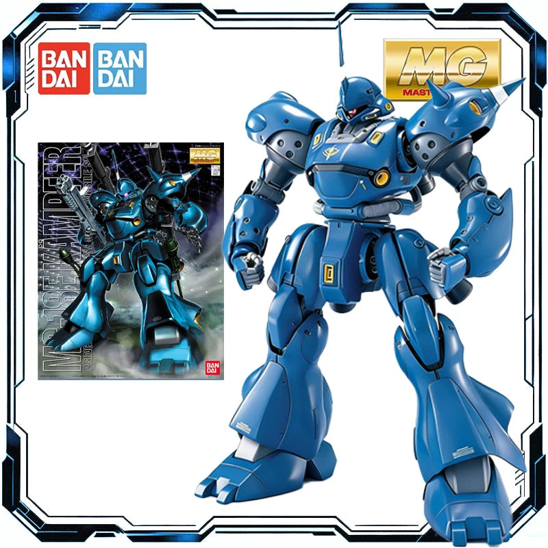 Bandai Original GUNDAM MG 1/100 War in The Pocket  MS-18E Assembly Model Action Figure for Gift