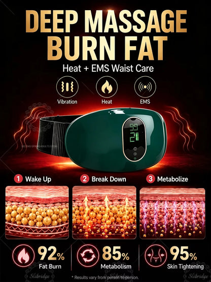 Slimming Body Machine Abdominal Massager Waist Massager Waist Massager Slimming Belt With Heat And Vibration