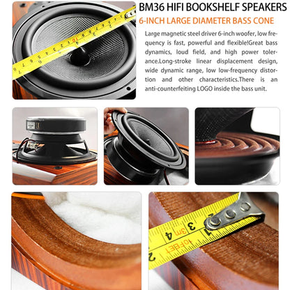 BM36Speaker High Fidelity HIFI Speaker Audiophile Grade Passive Bookshelf Speaker