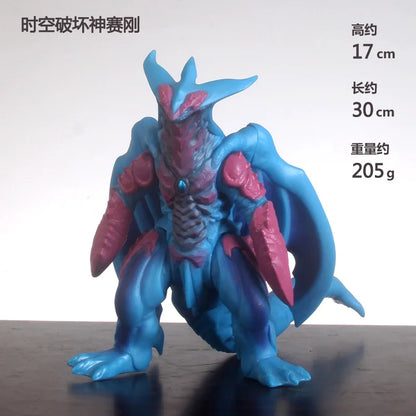 New large Soft rubber Ultraman Belial Monster Leugocyte Belial Gaia Gubira Gomora Model Action Figure Children's Toys
