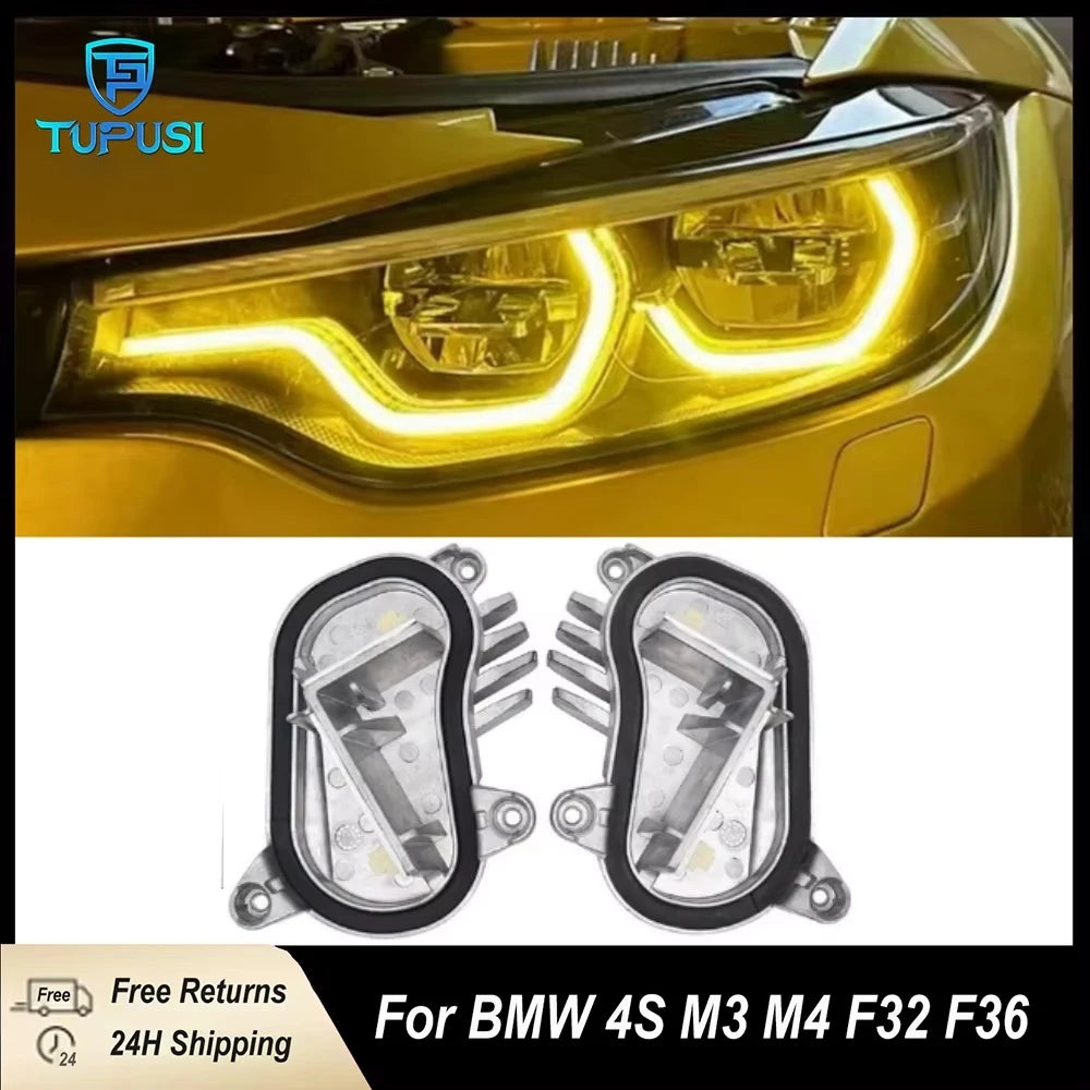 Yellow DRL Modules For 2017-2020 BMW M3 M4 F80 F32 F36 F33 F82 Daytime Running Light Turn Signal Light 63117493229 63117493230