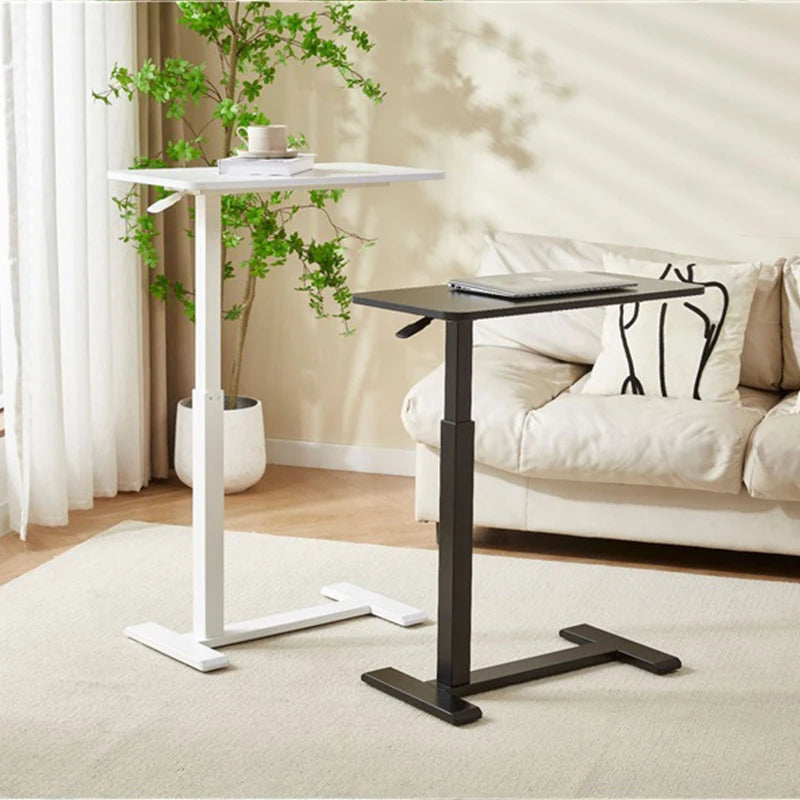 Lifting Table Mobile Computer Desk Sofa Living Room Side Table Adjustable Height Household Small Side Desk Table For Home Office