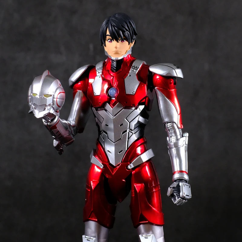ZD Toys Ultraman Figure Kotaro Higashi Zero suit Tiga suit Ace Ultra Seven Ultraman Jack Cartoon  Collect Toys Birthday Gifts