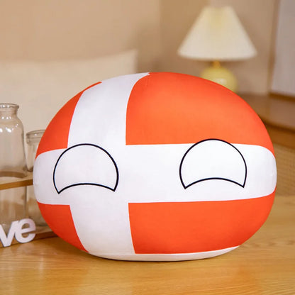 Country Ball Plush Toys 70 Styles 10cm Polandball Pendant Country Balls Countryball Stuffed Doll Xmas Birthday Gifts for Kids