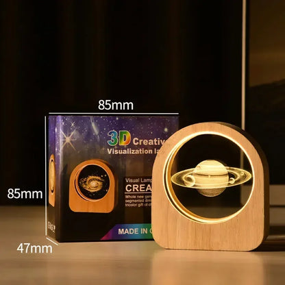 3D Laser Engraved Solar System Astronomy Crystal Glass Desktop Decoration Ornaments Valentine's Day Birthday Gift