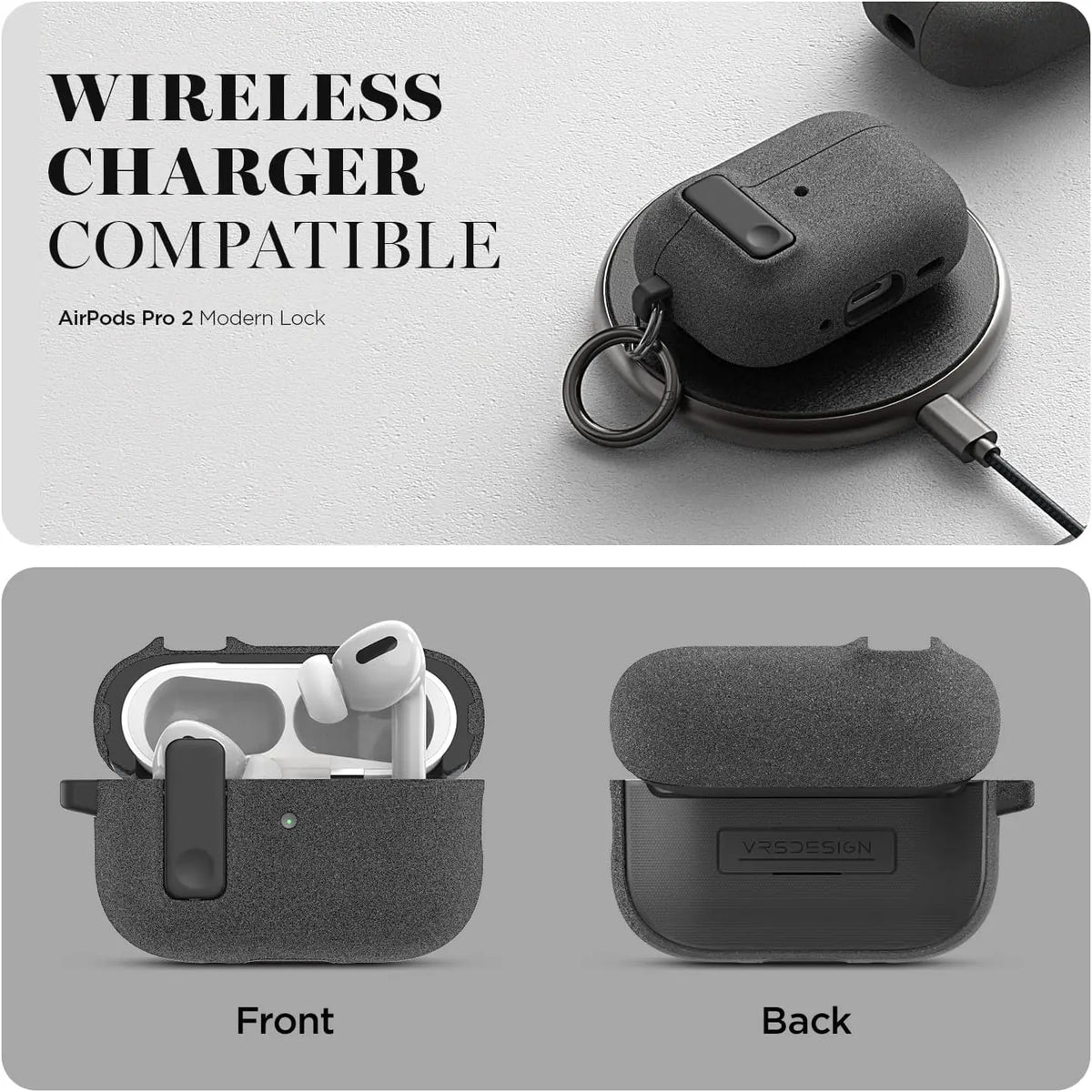 Protective Case for AirPods Pro 2 Cover Luxury Earphone Cover Case for Apple AirPods 4 3 Air Pods Shockproof Sleeve With Hook