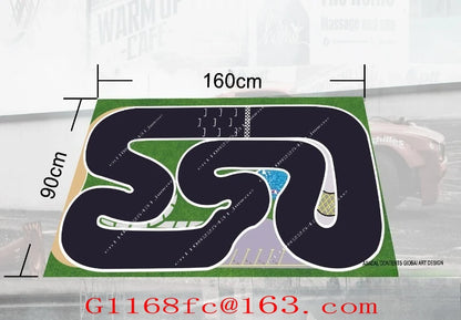 Drift Track Map Professional Simulation NEZ 1/64 1/76 Track