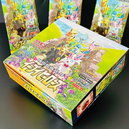 Pokemon Eevee Heroes Booster Box 28 Packs Foil Texture Collectible Cards Collectible Grade Premium Anime Collection Cards