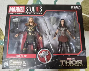 Special OfferOriginal Hasbro Marvel Studios THE FIRST TEN YEARS THOR THE DARK WORLD THOR/SIF