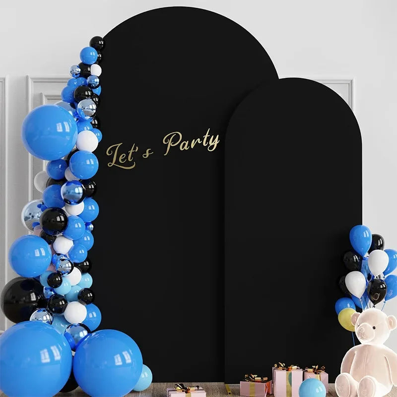 Solid Colours Arch Backdrops Cover Wedding Party Photography Backdrops Photo Kids Birthday Party Table Cover Decoration