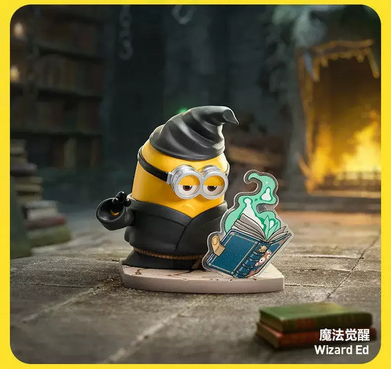 2026 Popmart Minions & Monsters Series Blind Box Collectible Figure Desktop Ornament Film Toys Figure   Model Mystery Box Gifts