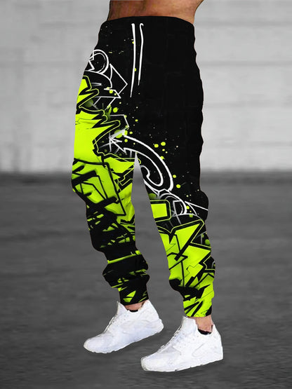 2026 Autumn and Winter Hot Selling Fashion Dark Cool Gothic Texture Men's Casual Sports Outdoor Jogging Pants Kids Pants