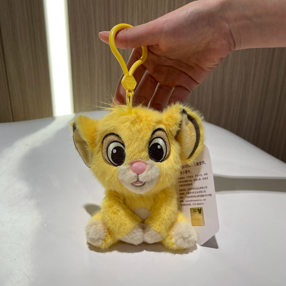 Genuine Disney Kawaii Winnie the Pooh Plush Doll Stitch Lotso Toy Story Cartoon Stuffed Anime Keychain Pendant Toys Kids Gift