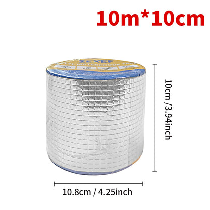 Self-adhesive Butyl Sealing Tapes Waterproof High Temperature Resistance Aluminum Thicken Butyl Tape for Home Car Accessories