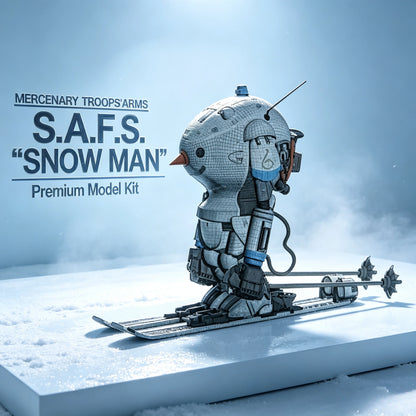 1/16 S.A.F.S "Snow Man" Deform Mecha #012 Non Scale Resin Garage Kit Mercenary Troops Arms Snow Combat Robot Unpainted Model
