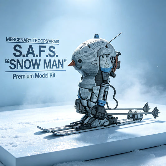 1/16 S.A.F.S "Snow Man" Deform Mecha #012 Non Scale Resin Garage Kit Mercenary Troops Arms Snow Combat Robot Unpainted Model