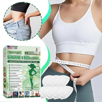 Moringa Slimming Micro-needle Patch Gentle Refreshing Breathable Skin-conforming Daily Portable Skin-friendly Body Shaping Care