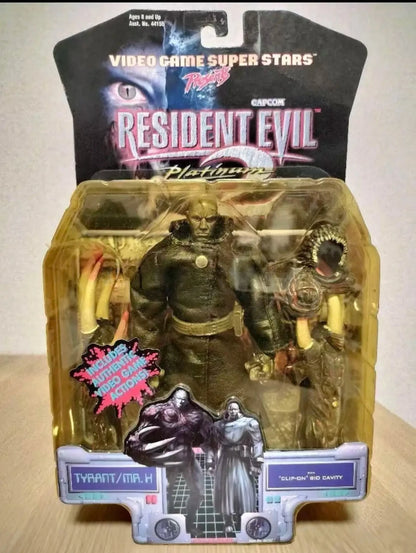 Original Toybiz Resident Evil Leon Claire Tyrant Chris Hank William Tyrant Action Figure Doll Toy for Boys Children's