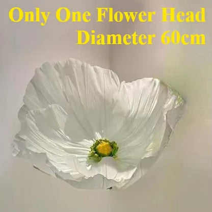 180cmGiant Artificial Paper  Flowers   Wedding Decoration Home Decor Mariage Party Supplies Window Garden Decoration Accessories