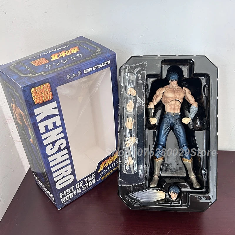 17cm Hokuto No Ken Kenshiro Figure Fist Of The North Star Bizarre Adventure Anime Action Figure Jotaro Kujo Collection Model Toy