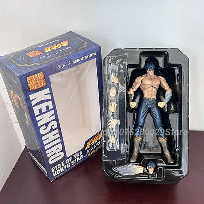 17cm Hokuto No Ken Kenshiro Figure Fist Of The North Star Bizarre Adventure Anime Action Figure Jotaro Kujo Collection Model Toy