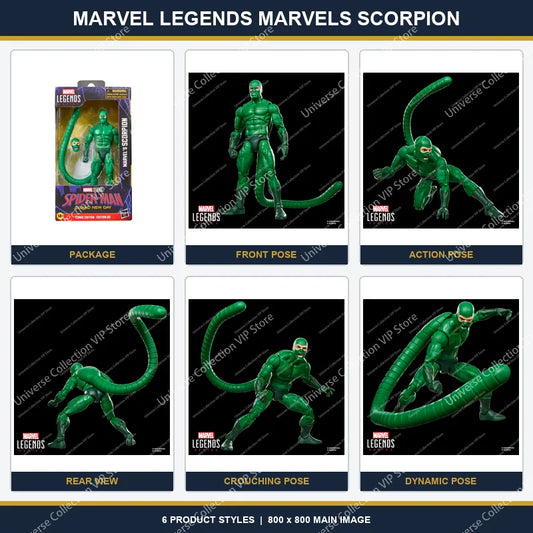 Hasbro Marvel Legends Spider-Man Brand New Day Comic Scorpion 6 Inch Collectible Action Figure Preorder for Display