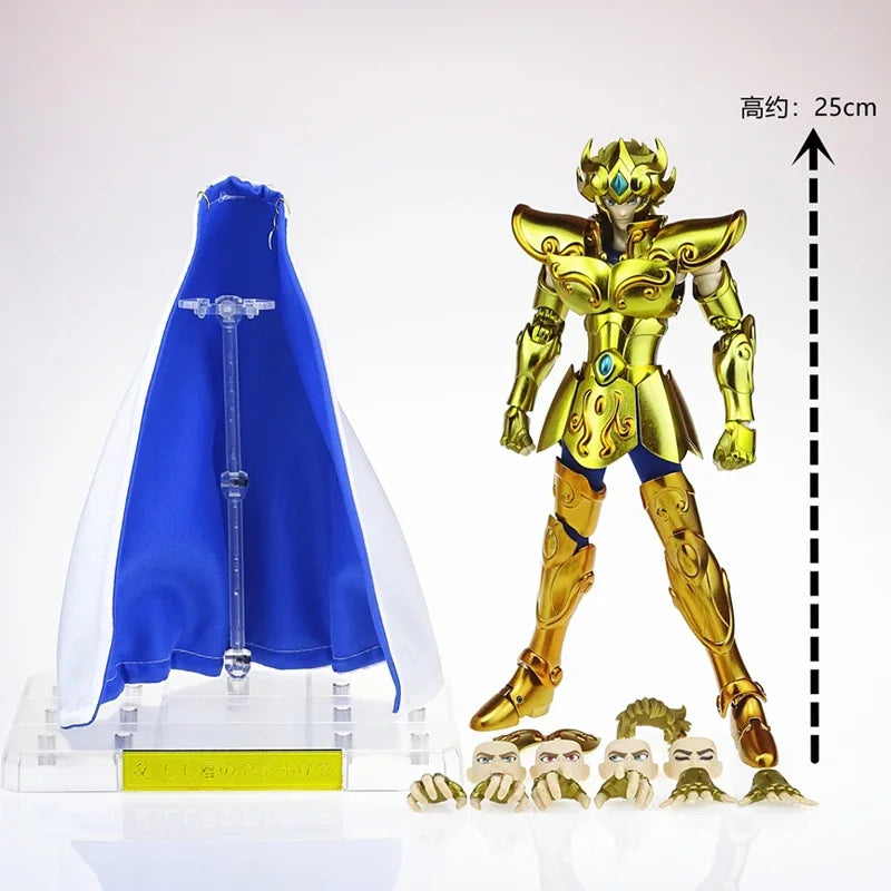 MST Saint Seiya Myth Cloth Pisces Aphrodite Scorpio Milo Aquarius Camus Capricorn Shura Leo Aiolia Gemini Saga Plus 3.0 Figure