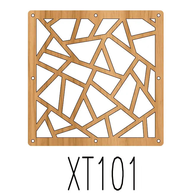 10pcs Room Hanging Screen Partition Guest Room Divider Panel wooden color Living Room Office Simple Chinese Hollowing Screen