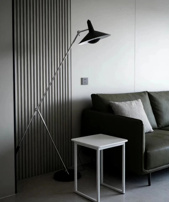 Wabi-sabi Floor Lamp Medieval Nordic Minimalist Living Room Sofa Side Stand Lighting Luxury Bedroom Bedside Light LED Home Decor