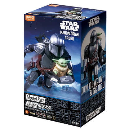 Genuine Blokees Star Wars Action Figure Anakin Skywalker Toys Clone Trooper Assembly Model Kit Champion Class The Mandalorian