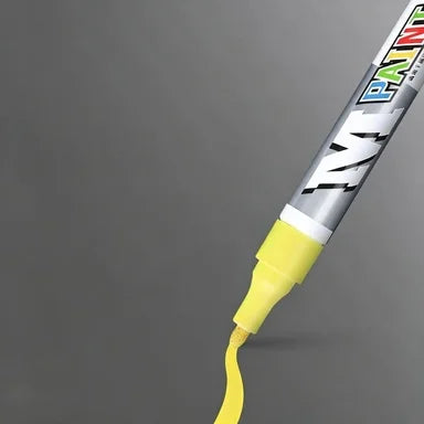 Tire Touch Up Paint Pen Quick Drying Marker Car Tyre Lettering Graffiti Pen For Auto Motorcycle Rubber Wheel Maintenance
