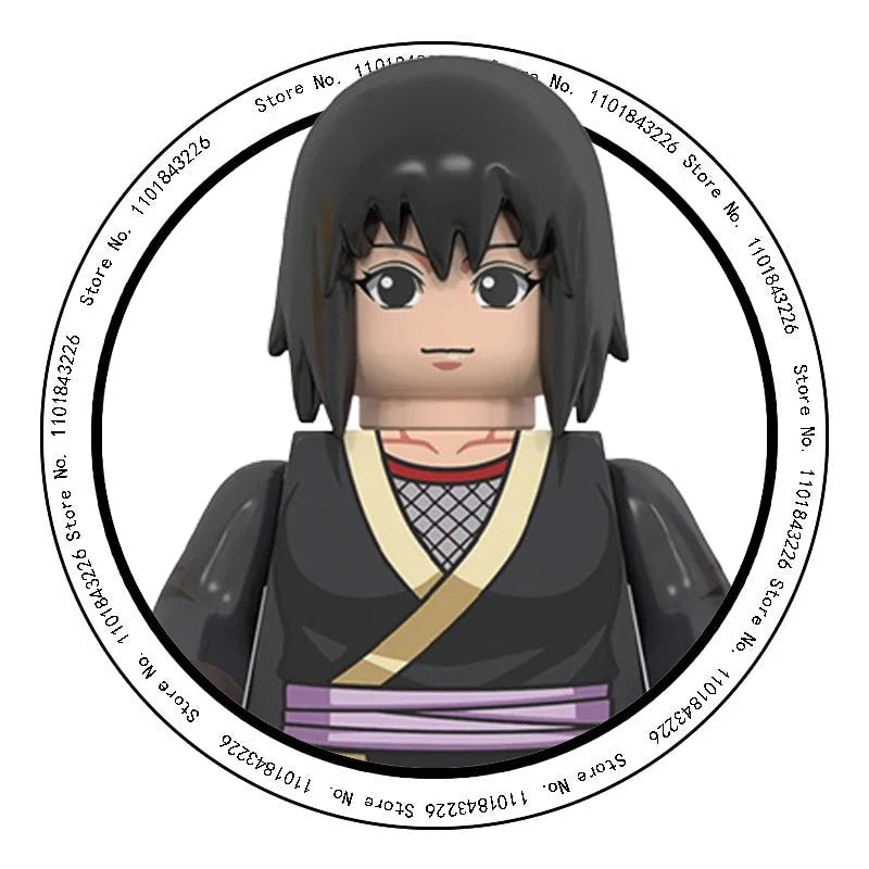 WM6152 Naruto Building Blocks Ootutuki Momoshiki Mitsuki Gaara Namikaze Minato Tobirama Action Figure Accessories For Kids