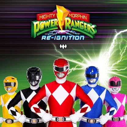 Mighty Morphin Power Rangers Re-Ignition Black Red Blue Ranger Mastodon Rita Repulsa Pterodactyl Action Figure Collectible Toys