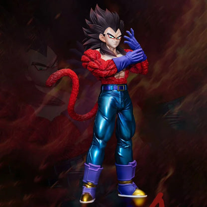 Statue Dragon Ball Ssj4 Vegeta Figure Majin Vegeta Super Saiyan Pvc Action Figures 31cm Collectible Model Toy Gift
