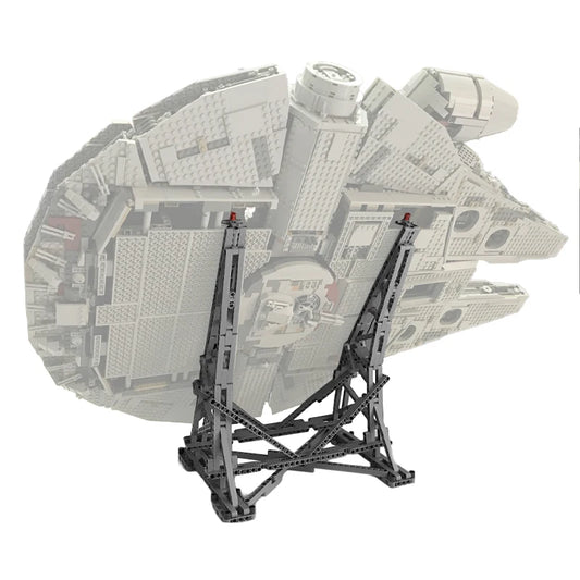 NEW Display Stand for Millennium 75192 Falcon Vertical Model Starfighter Showing Stand Assemble Bricks Kids Toy Christmas Gift
