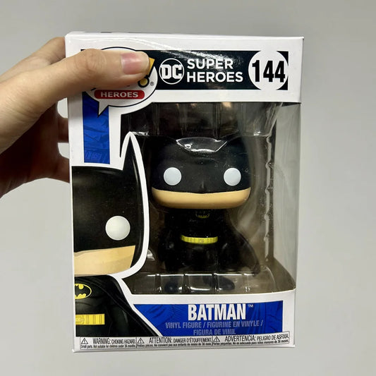 New Movies Dc-Heroes funkos Batmans Hero #144 pops Vinyl Action Figure Toys Collection Dolls Home Decor Model Gifts